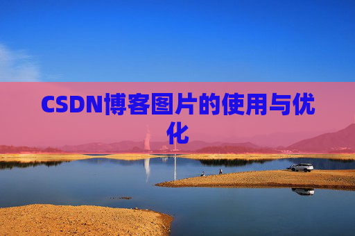 CSDN博客图片的使用与优化